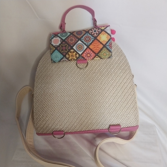 Frida Kahlo Mini Backpack Purse - Picture 4 of 7